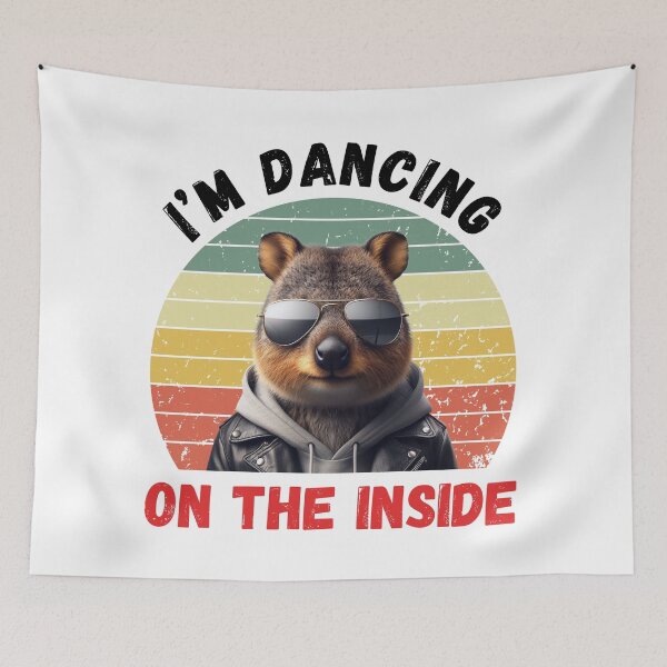 Item preview, Dancing On The Inside - Quokka Style designed and sold by MaisonXDesigns.