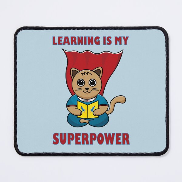 Item preview, Learning is my superpower designed and sold by Everyday_wonder .