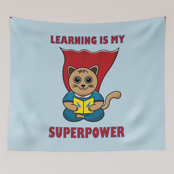 Item preview, Learning is my superpower designed and sold by Cheerist .