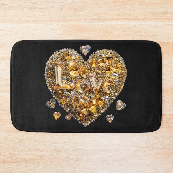 Item preview, Glistening Love: Heart's Radiance designed and sold by AI-Only Creations.