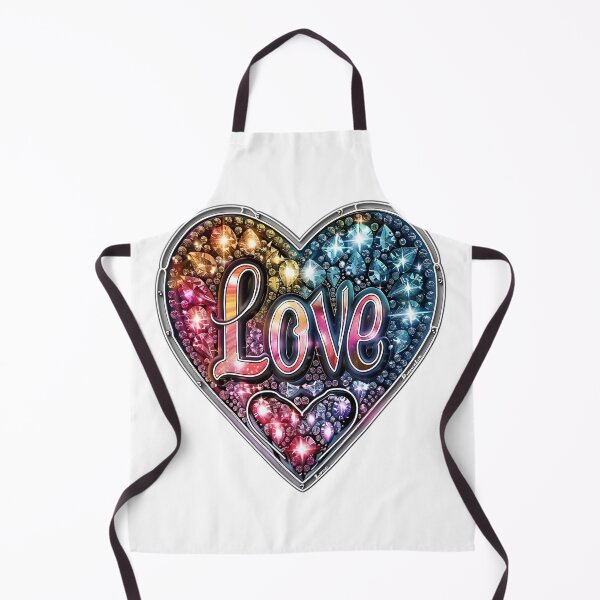 Item preview, Diamond Glow: Heart's Affection designed and sold by AI-Only Creations.