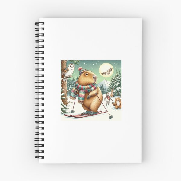 Item preview, Capybara at Ski Resort2 designed and sold by Capybara Art Lover.