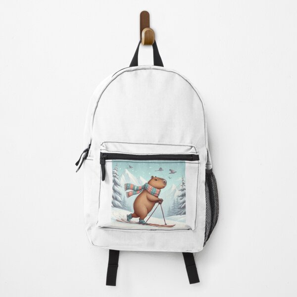 Item preview, Capybara at Ski Resort3 designed and sold by Capybara Art Lover.