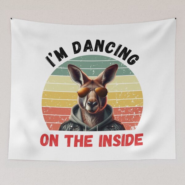 Item preview, Dancing On The Inside - Kangaroo Style designed and sold by MaisonXDesigns.