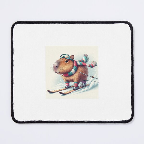 Item preview, Capybara at Ski Resort4 designed and sold by Capybara Art Lover.