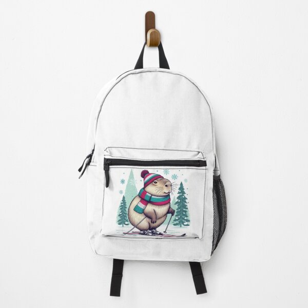 Item preview, Capybara at Ski Resort6 designed and sold by Capybara Art Lover.