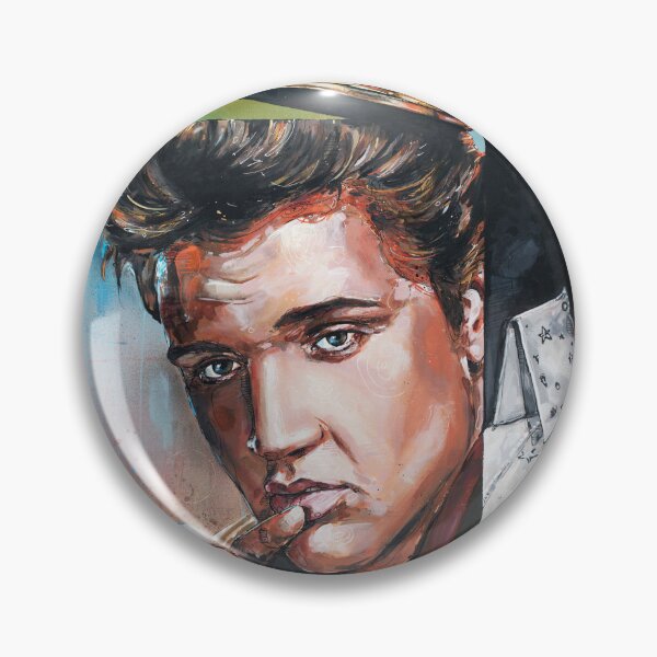 Item preview, Elvis popart painting designed and sold by GalleryKauffeld.