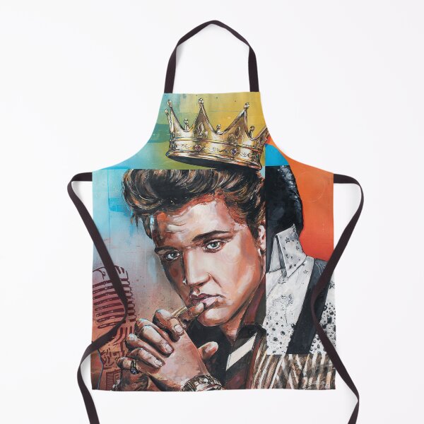 Item preview, Elvis popart painting designed and sold by GalleryKauffeld.