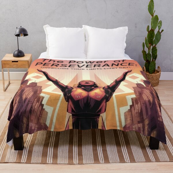 Item preview, "The power of perseverance: overcome your limits every day!" designed and sold by KolorowySwiata.
