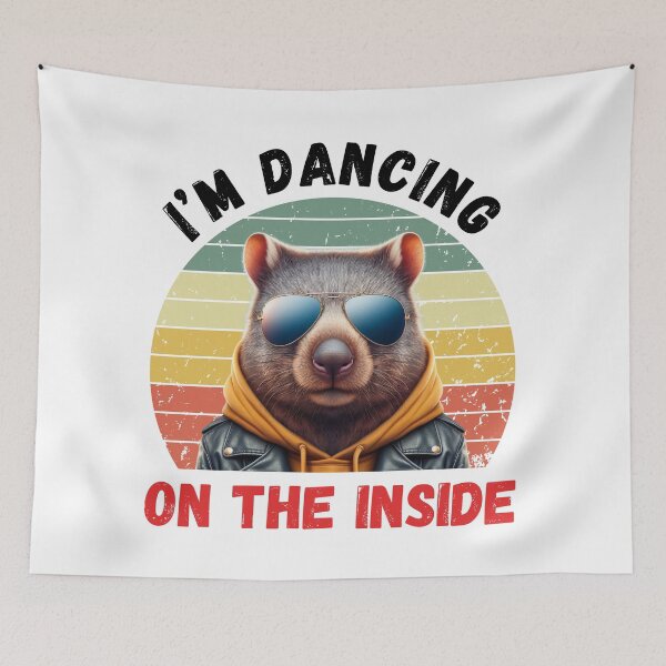 Item preview, Dancing On The Inside - Wombat Style designed and sold by MaisonXDesigns.