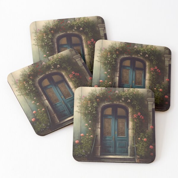 Item preview, Paris Door. Old Door. Vintage Door. Blue Door. Green Door designed and sold by maxa0109.