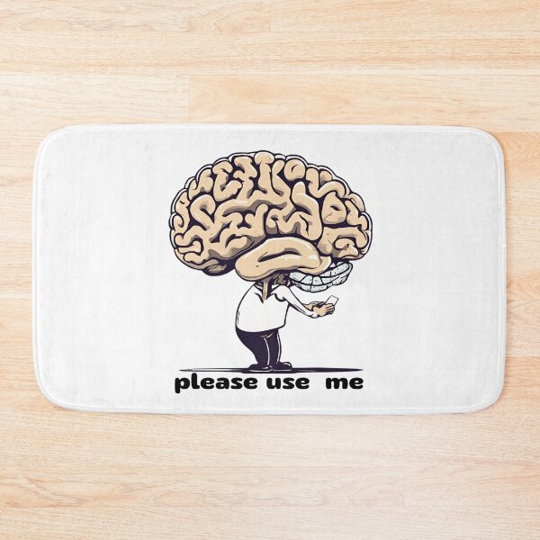 Item preview, Use your brain, sarcastic, dark humor, funny designed and sold by LaughandLaugh.