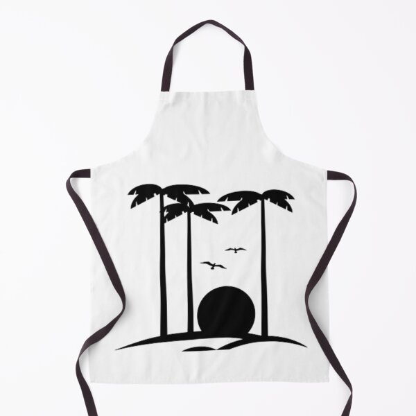 Item preview, B & W Palm trees and Sunset designed and sold by MirucaDesign.