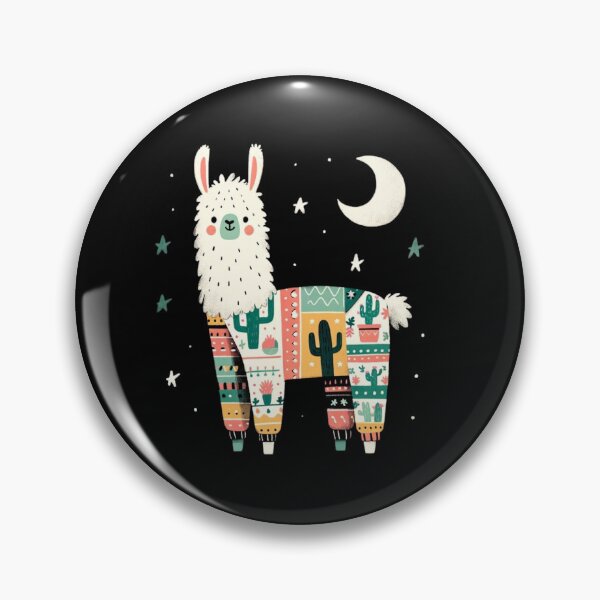 Item preview, Llama Pajamas: Cute and Cozy Image for Your Products designed and sold by Gatsbird Design.