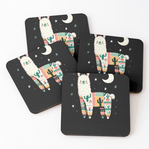 Item preview, Llama Pajamas: Cute and Cozy Image for Your Products designed and sold by Gatsbird Design.