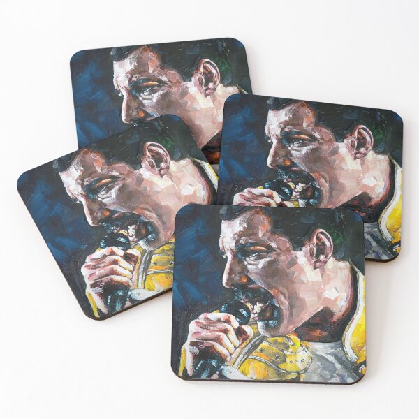 Item preview, Freddie yellow jacket painting designed and sold by GalleryKauffeld.