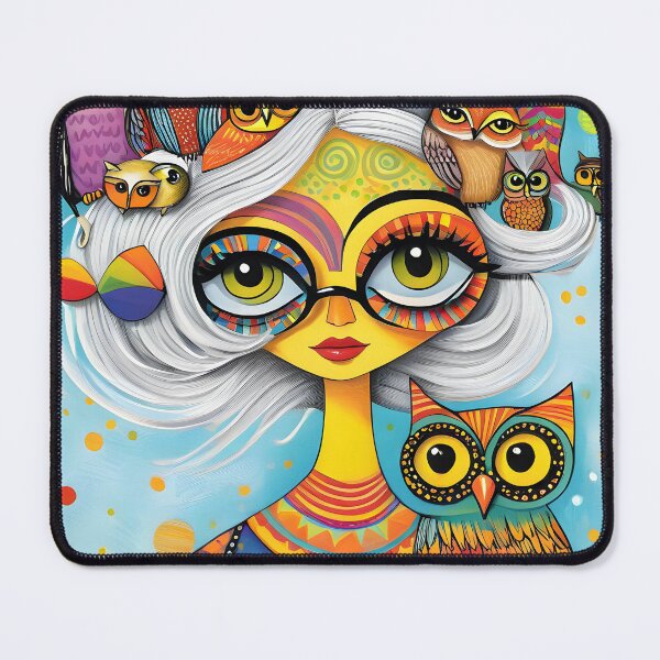Item preview, Owl Lady designed and sold by ramboe.