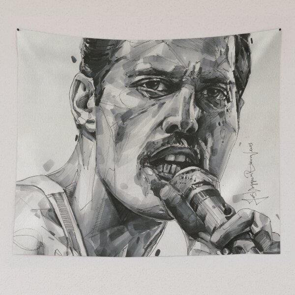 Item preview, Freddie Sketch drawing designed and sold by GalleryKauffeld.