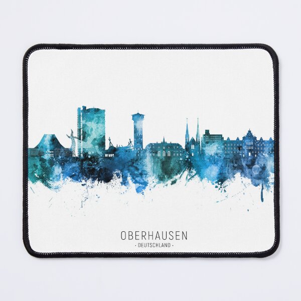 Item preview, Oberhausen Germany Skyline designed and sold by ArtPrints.
