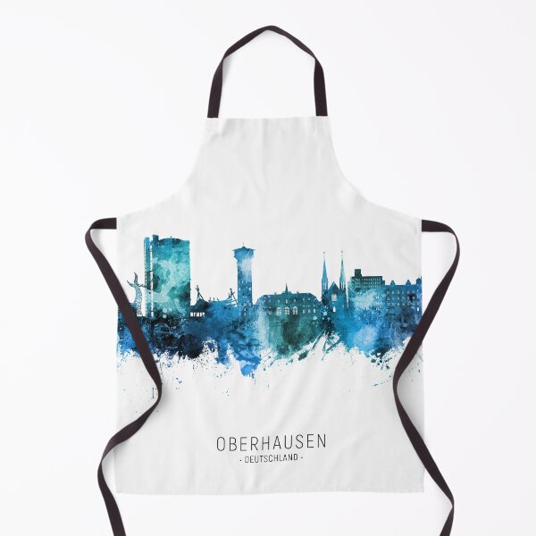 Item preview, Oberhausen Germany Skyline designed and sold by ArtPrints.