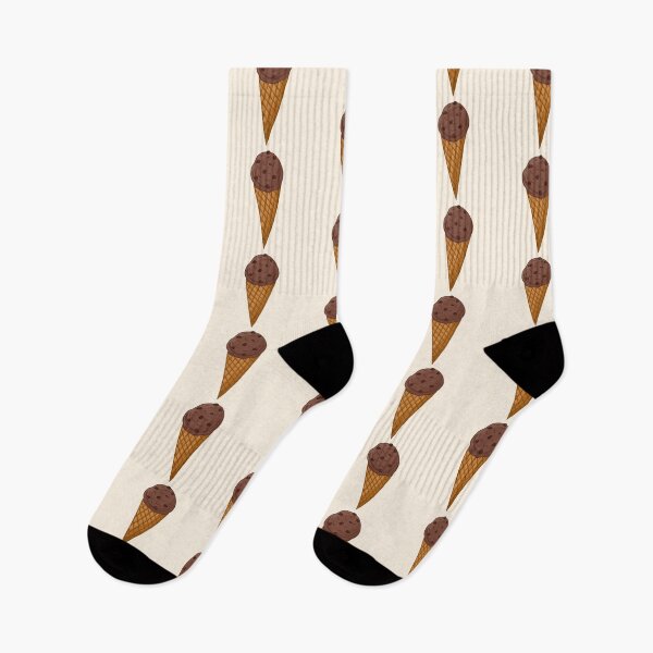 Item preview, Homemade chocolate chips ice cream in waffle cone designed and sold by olivepine69.