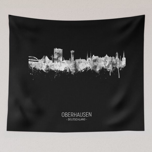 Item preview, Oberhausen Germany Skyline designed and sold by ArtPrints.