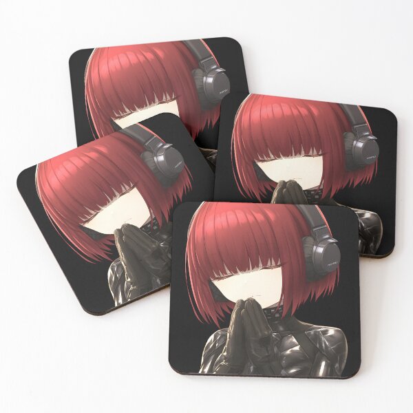 Artikelvorschau, Redhead Manga Girl With Headphones entworfen und verkauft von CoolMantras.