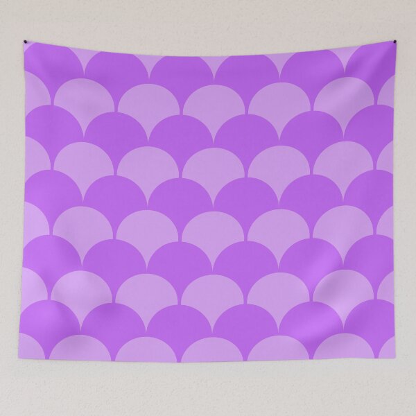 Item preview, Lavender Scallops - Repeating Pattern designed and sold by Victoria Rose.