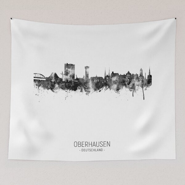 Item preview, Oberhausen Germany Skyline designed and sold by ArtPrints.
