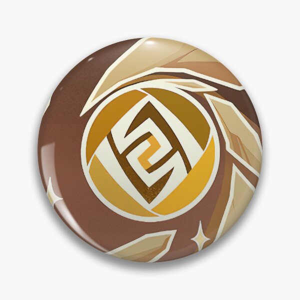 Item preview, Geo Element | Genshin Impact designed and sold by Verthalies.