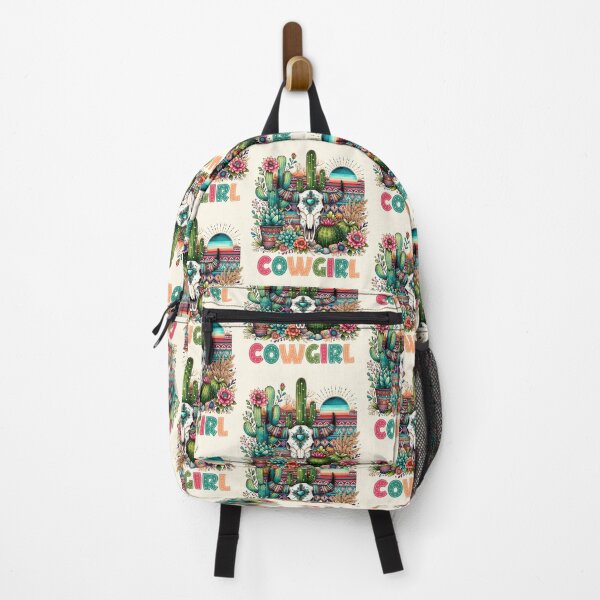 Item preview, Boho sugar skull, floral, desert, cacti, succulents, bull skull designed and sold by Margival.