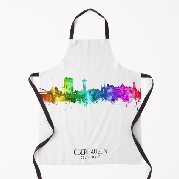 Item preview, Oberhausen Germany Skyline designed and sold by ArtPrints.