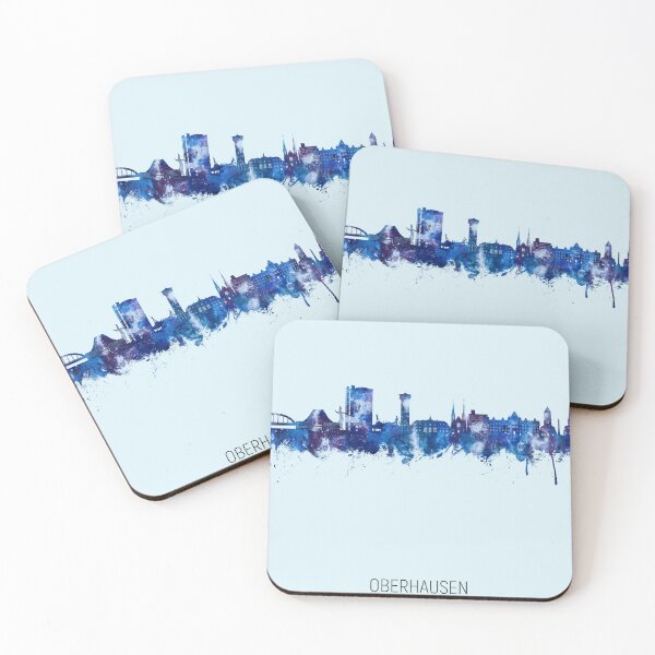 Item preview, Oberhausen Germany Skyline designed and sold by ArtPrints.