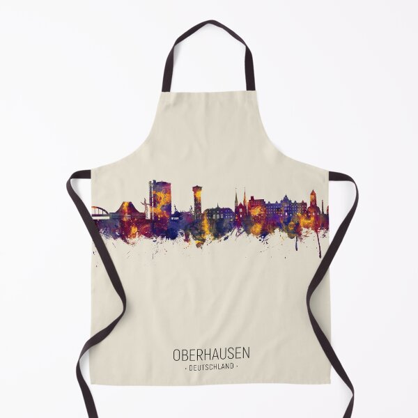 Item preview, Oberhausen Germany Skyline designed and sold by ArtPrints.
