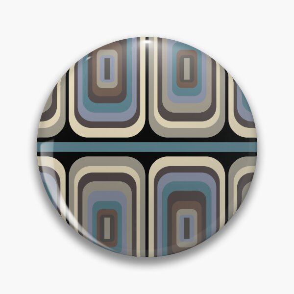 Item preview, retro abstract 1970s pattern designed and sold by pauloneill-art.
