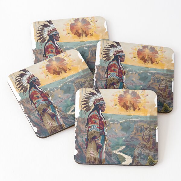 Item preview, Echoes of Heritage: A Native American Odyssey designed and sold by AI-Only Creations.