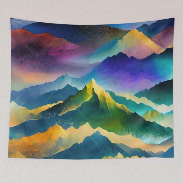 Item preview, Kaleidoscopic Peaks designed and sold by joejiing.