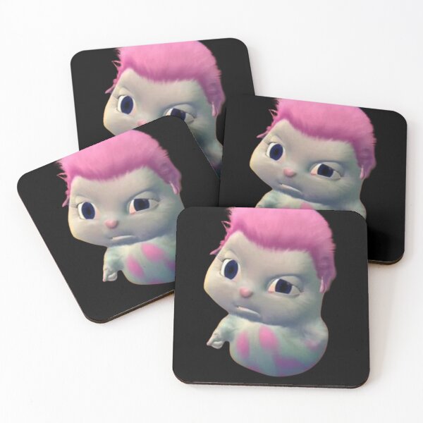 Item preview, Bibble (Fairytopia) Blue and Pink Cartoon Character - Vibrant Image for Product Printing designed and sold by Gatsbird Design.