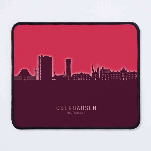 Item preview, Oberhausen Germany Skyline designed and sold by ArtPrints.