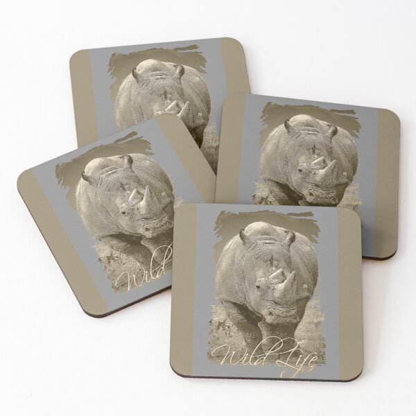 Item preview, Wild Life Series - Rhinoceros (by ACCI)  designed and sold by VanyssaGraphics.