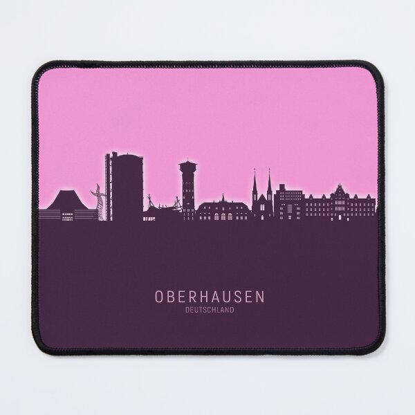 Item preview, Oberhausen Germany Skyline designed and sold by ArtPrints.
