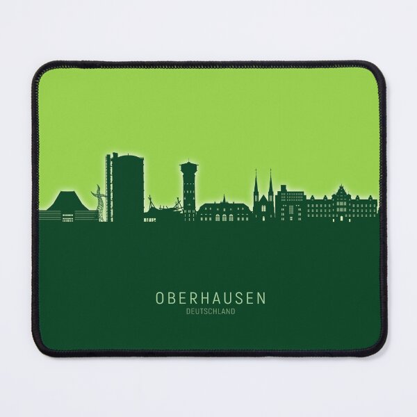 Item preview, Oberhausen Germany Skyline designed and sold by ArtPrints.