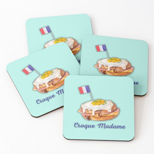 Item preview, Croque Madame Sandwich with French Flag  designed and sold by PortugalGO.