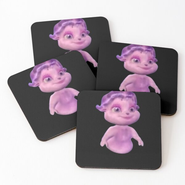Item preview, Bibble (Fairytopia) Blue and Pink Cartoon Character - Vibrant Image for Printed Products designed and sold by Gatsbird Design.