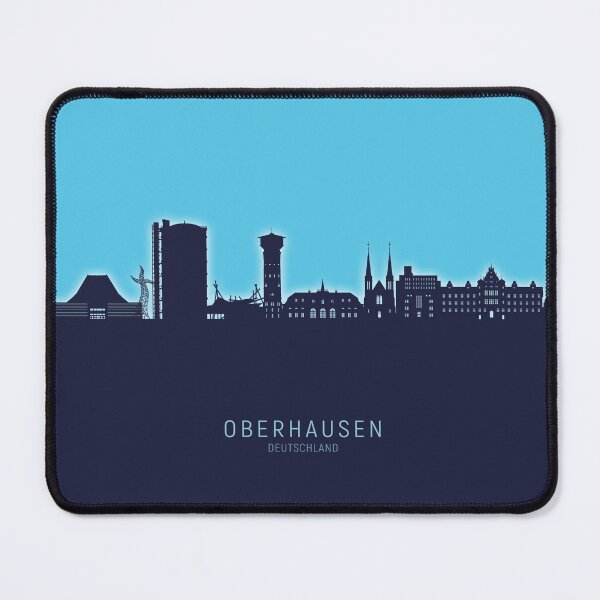 Item preview, Oberhausen Germany Skyline designed and sold by ArtPrints.