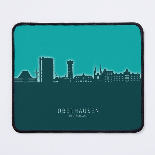 Item preview, Oberhausen Germany Skyline designed and sold by ArtPrints.