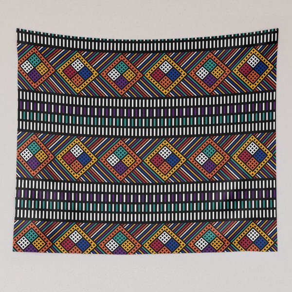 Item preview, Zulu inspired African Pattern Print 2 designed and sold by hellcom.