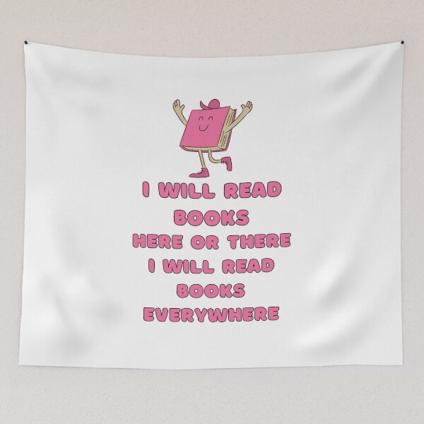 Item preview, I Will Read Books Here Or There I Will Read Books Everywhere Women's Book Lovers Gift  designed and sold by SlocifieShop.