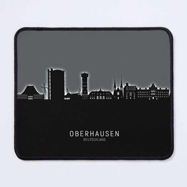 Item preview, Oberhausen Germany Skyline designed and sold by ArtPrints.