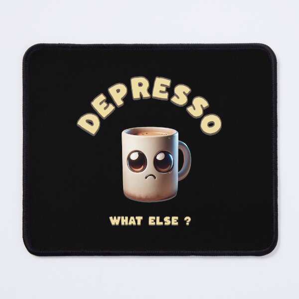 Item preview, Depresso, sad coffee cup designed and sold by Pflugart.
